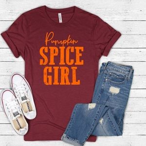 Pumpkin Spice Girl Tshirt 2XL-4XL